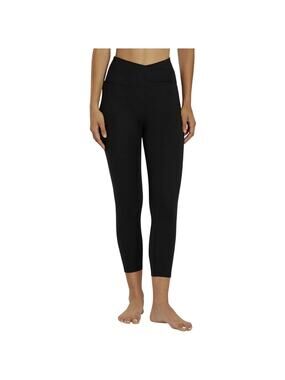 Balance Collection Black Leggings Capri Zen Crossover WMNS S Hi Rise Athleisure